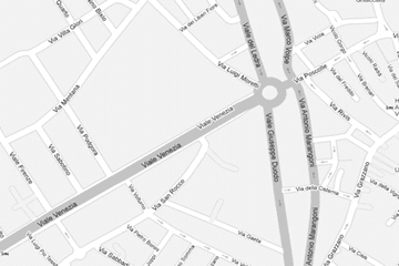 Map showing Vault Storage location